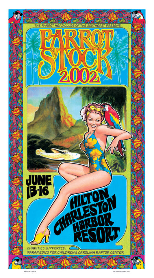 Parrot Stock 2002 (Jimmy Buffet) - Concert Poster