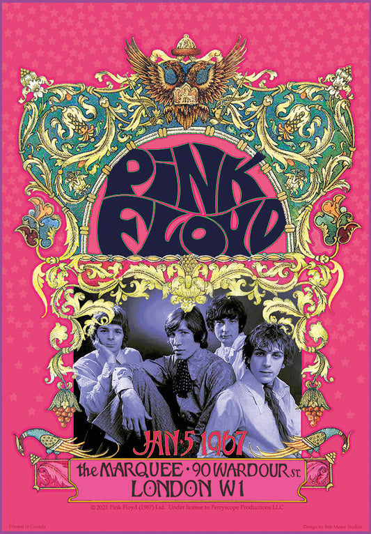 Pink Floyd - 1967 - Concert Poster