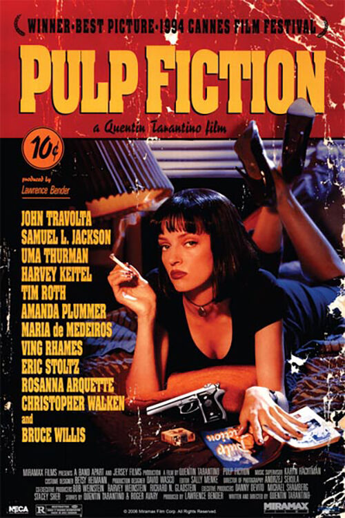 Pulp Fiction - UMA - Regular Poster