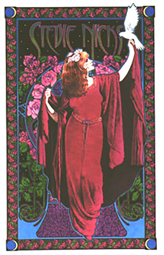 Stevie Nicks - White Winged Dove - Concert Poster BM036 Size: 15.5x24.5