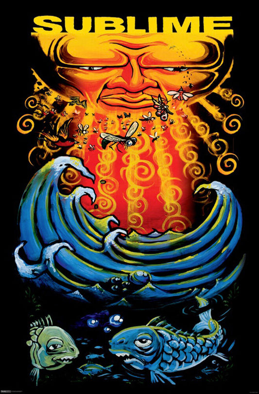 Sublime - Sun & Fish - Regular Poster